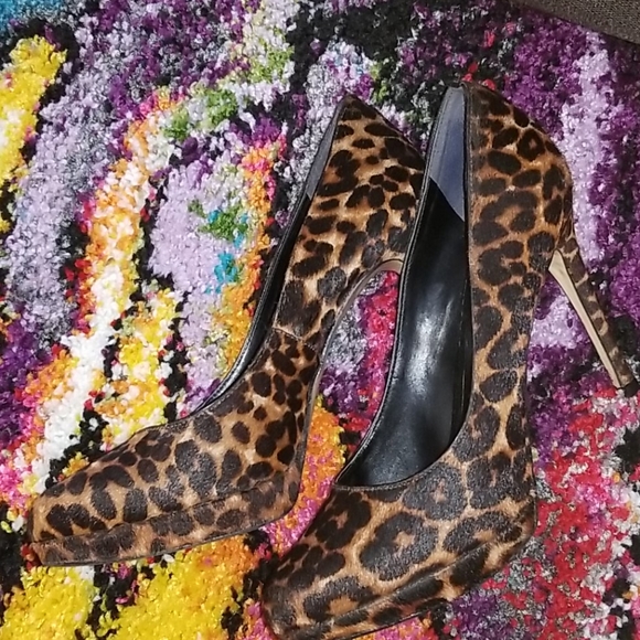 Enzo Angiolini Shoes - Enzo Angiolini Easamendra Leopard Platform Pumps